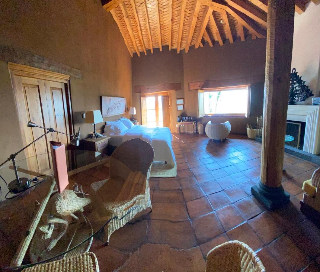 ホテル Hacienda Ucazanaztacua パツクアロ エクステリア 写真