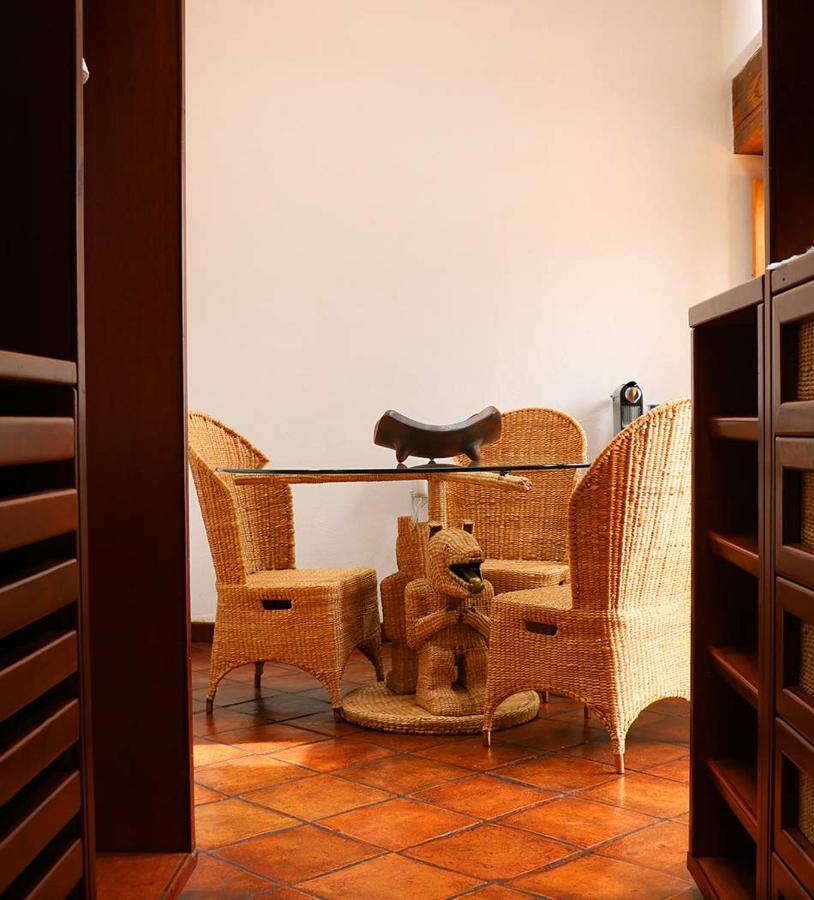 ホテル Hacienda Ucazanaztacua パツクアロ エクステリア 写真