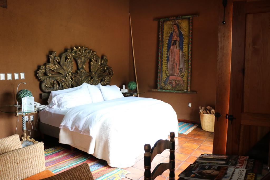 ホテル Hacienda Ucazanaztacua パツクアロ エクステリア 写真