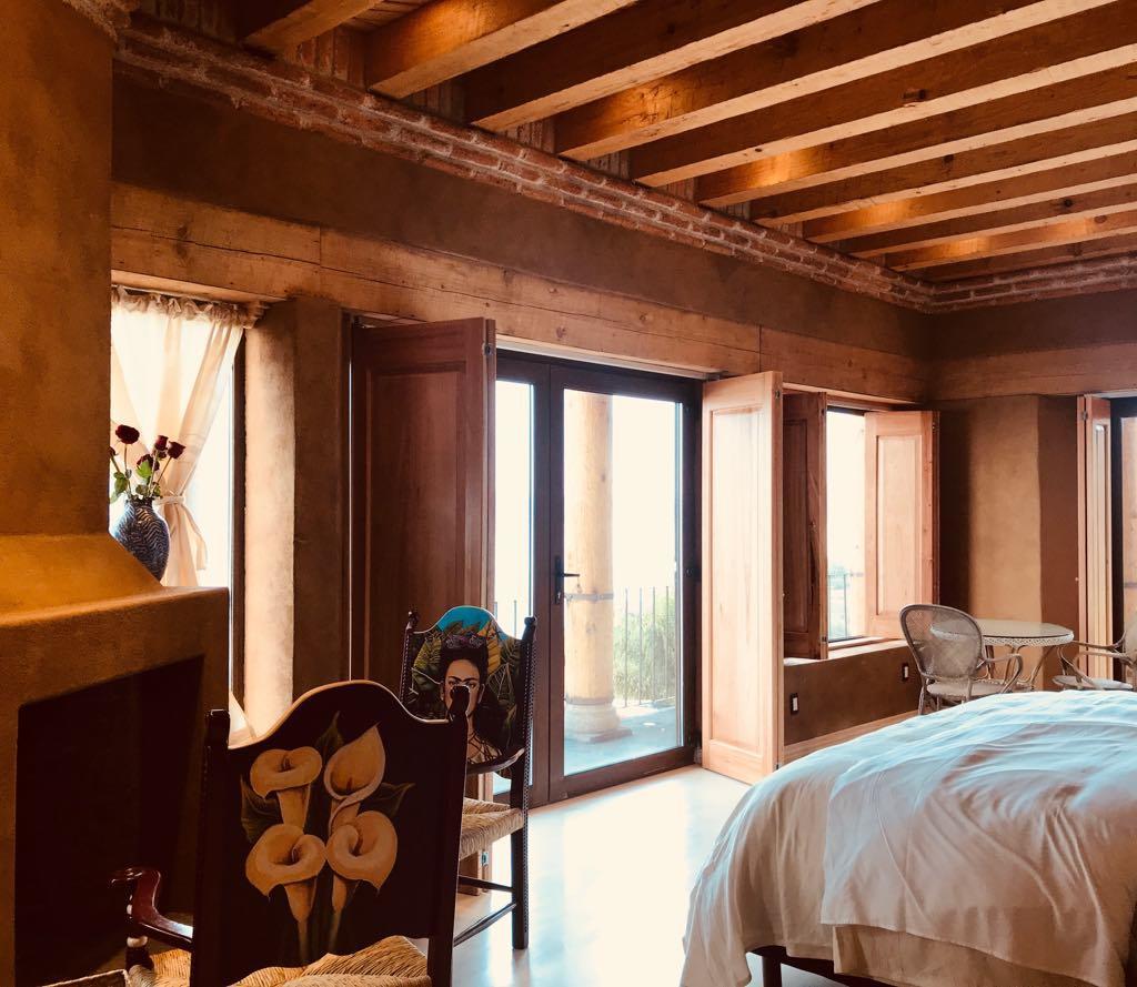 ホテル Hacienda Ucazanaztacua パツクアロ エクステリア 写真