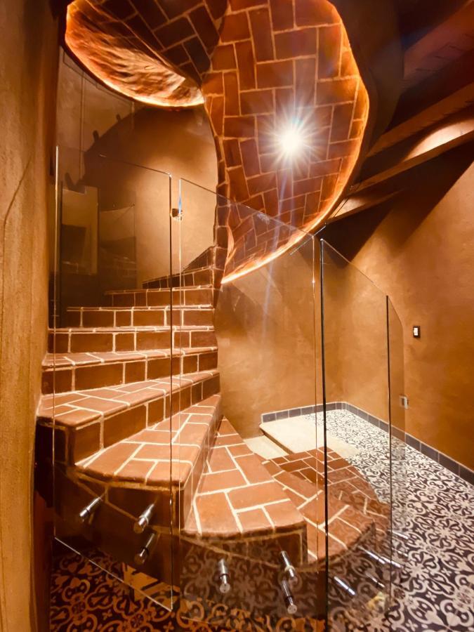 ホテル Hacienda Ucazanaztacua パツクアロ エクステリア 写真